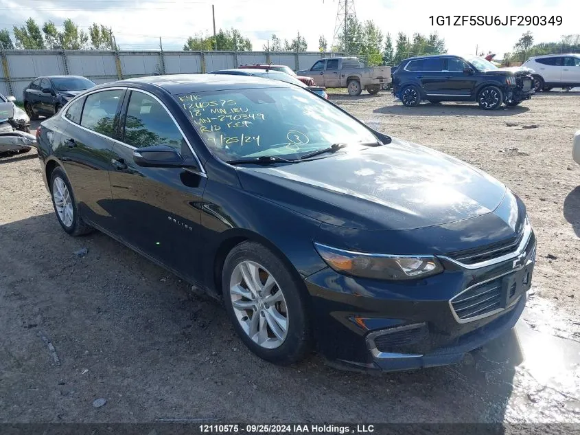 1G1ZF5SU6JF290349 2018 Chevrolet Malibu Hybrid