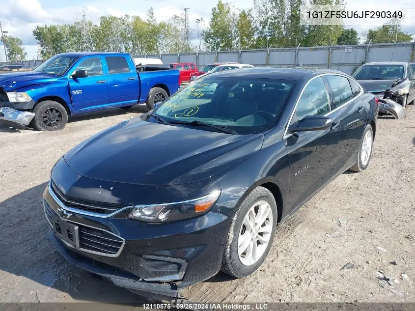 1G1ZF5SU6JF290349 2018 Chevrolet Malibu Hybrid