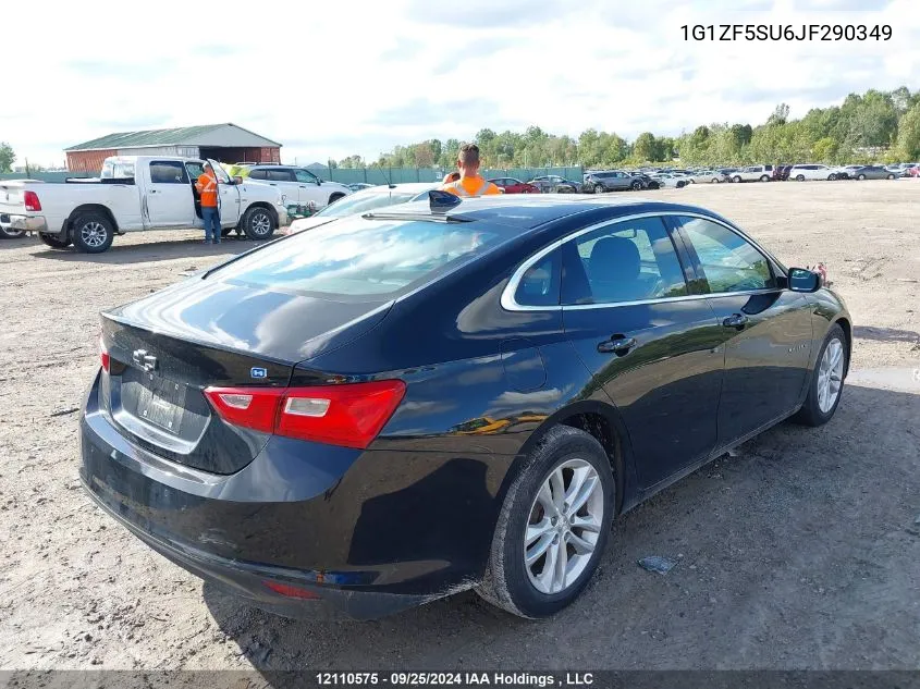 1G1ZF5SU6JF290349 2018 Chevrolet Malibu Hybrid