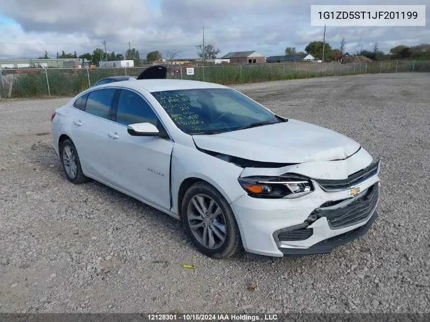 2018 Chevrolet Malibu VIN: 1G1ZD5ST1JF201199 Lot: 12128301