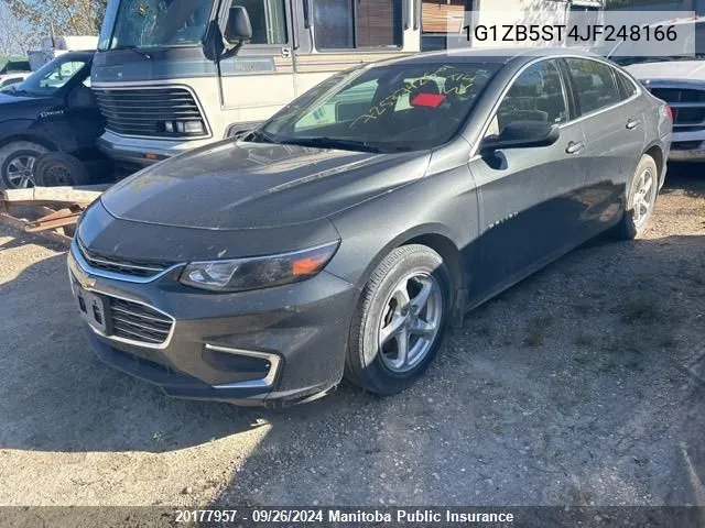 2018 Chevrolet Malibu Ls VIN: 1G1ZB5ST4JF248166 Lot: 20177957