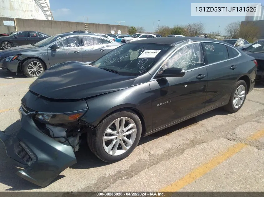 1G1ZD5ST1JF131526 2018 Chevrolet Malibu Lt