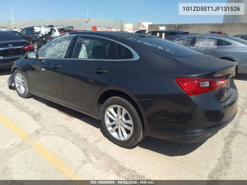 2018 Chevrolet Malibu Lt VIN: 1G1ZD5ST1JF131526 Lot: 39255025