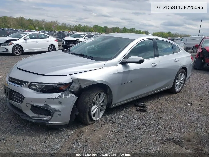 2018 Chevrolet Malibu Lt VIN: 1G1ZD5ST1JF225096 Lot: 39284704