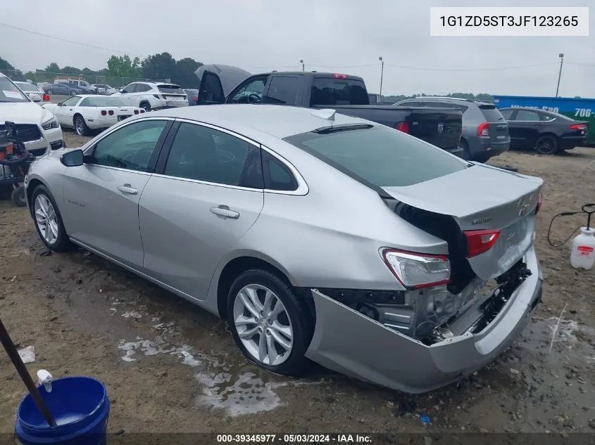 1G1ZD5ST3JF123265 2018 Chevrolet Malibu Lt