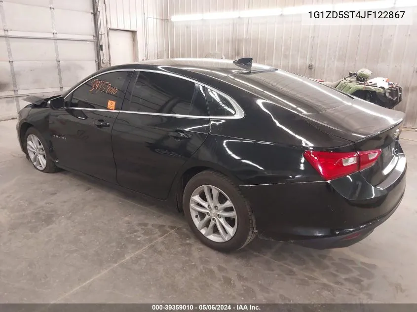 1G1ZD5ST4JF122867 2018 Chevrolet Malibu Lt