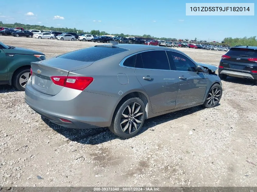 1G1ZD5ST9JF182014 2018 Chevrolet Malibu Lt