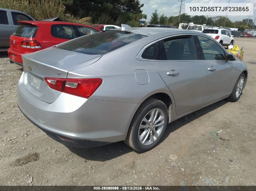 1G1ZD5ST7JF233865 2018 Chevrolet Malibu Lt