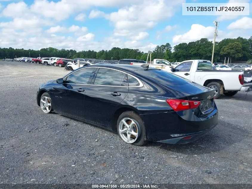 2018 Chevrolet Malibu 1Ls VIN: 1G1ZB5ST1JF240557 Lot: 39447558