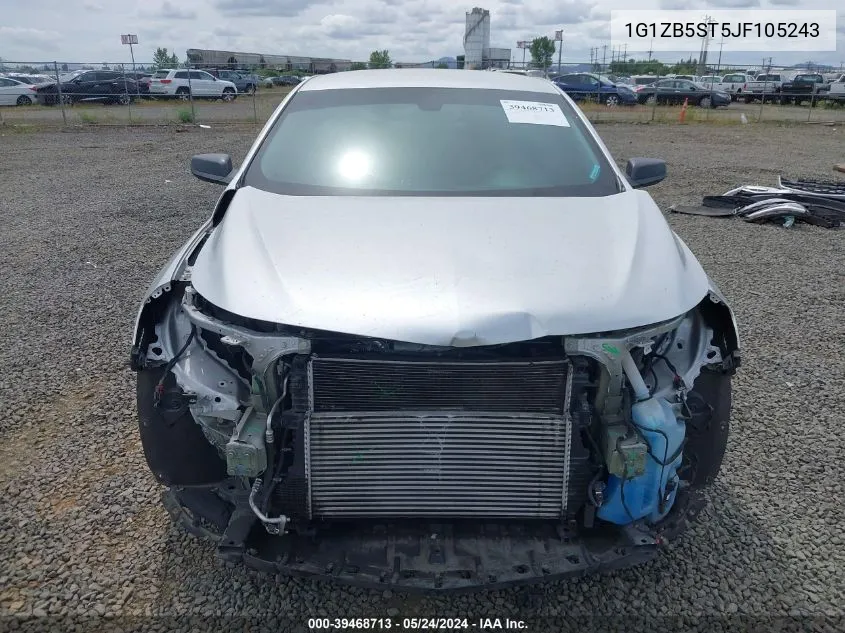 1G1ZB5ST5JF105243 2018 Chevrolet Malibu 1Ls