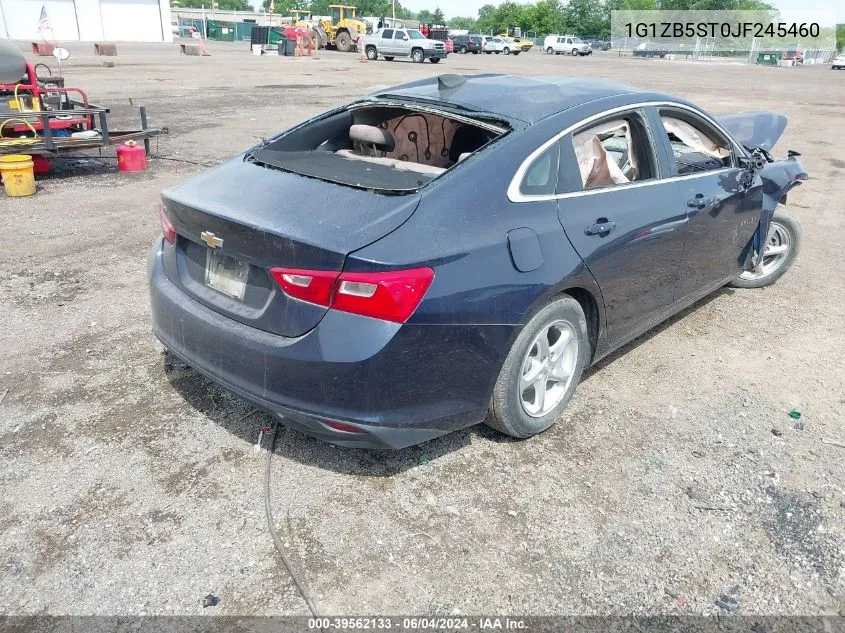 2018 Chevrolet Malibu 1Ls VIN: 1G1ZB5ST0JF245460 Lot: 39562133