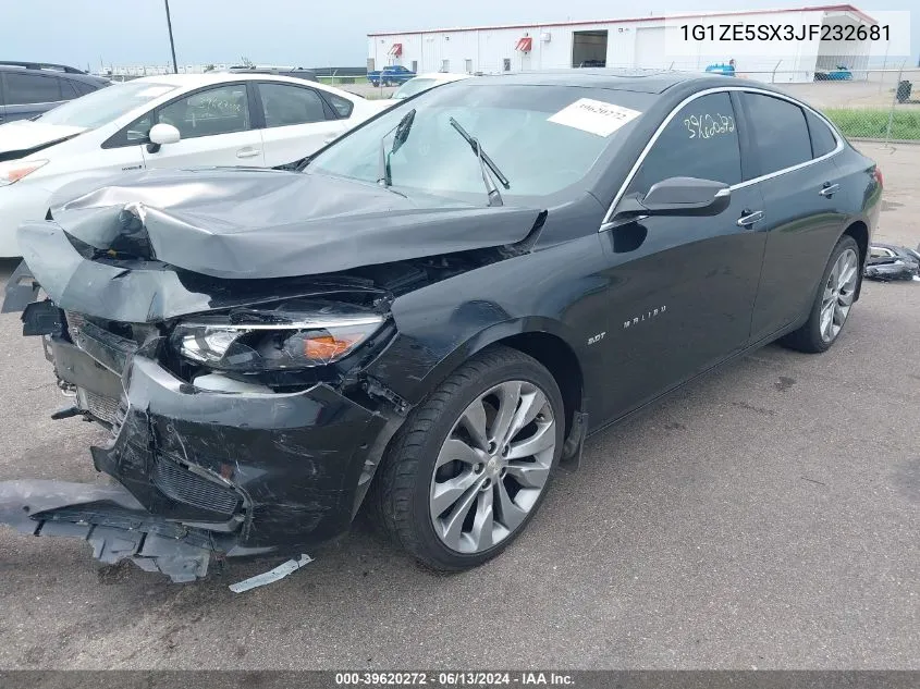 1G1ZE5SX3JF232681 2018 Chevrolet Malibu Premier