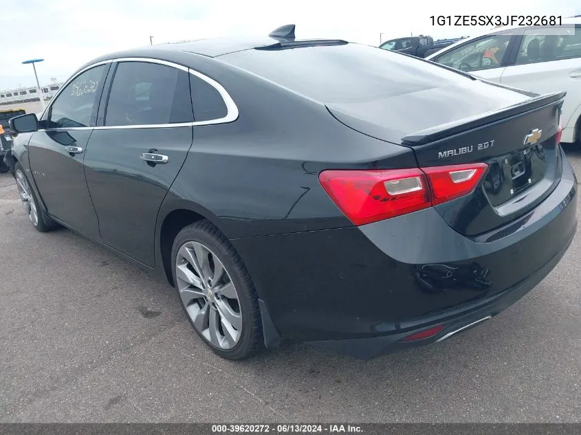 1G1ZE5SX3JF232681 2018 Chevrolet Malibu Premier