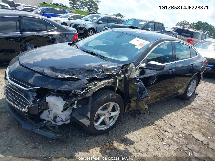 2018 Chevrolet Malibu 1Ls VIN: 1G1ZB5ST4JF228371 Lot: 39637605