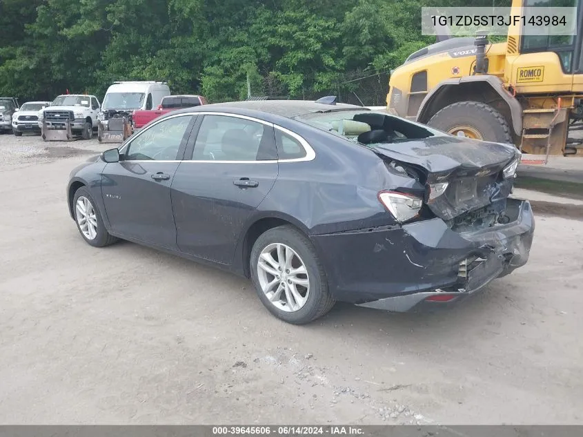 1G1ZD5ST3JF143984 2018 Chevrolet Malibu Lt