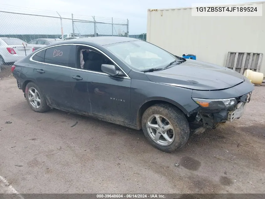 2018 Chevrolet Malibu 1Ls VIN: 1G1ZB5ST4JF189524 Lot: 39648604