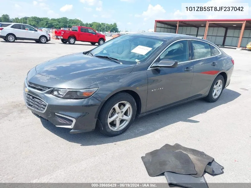 2018 Chevrolet Malibu 1Ls VIN: 1G1ZB5ST8JF237042 Lot: 39685429