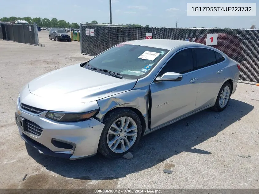 2018 Chevrolet Malibu Lt VIN: 1G1ZD5ST4JF223732 Lot: 39690012