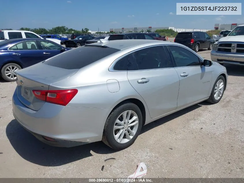 2018 Chevrolet Malibu Lt VIN: 1G1ZD5ST4JF223732 Lot: 39690012