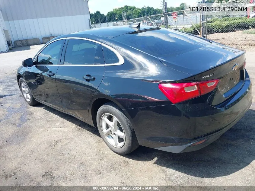 2018 Chevrolet Malibu 1Ls VIN: 1G1ZB5ST3JF290604 Lot: 39696784