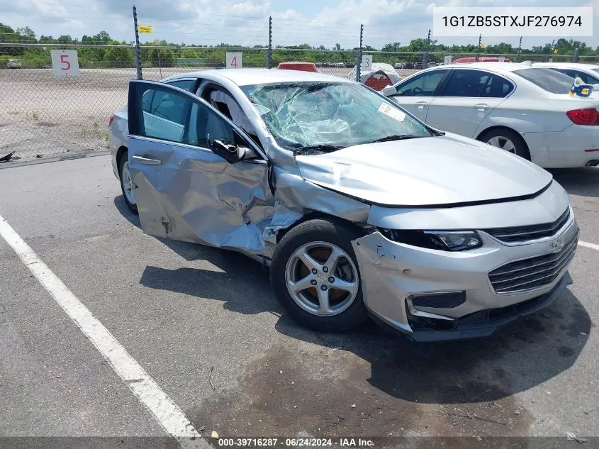 1G1ZB5STXJF276974 2018 Chevrolet Malibu 1Ls