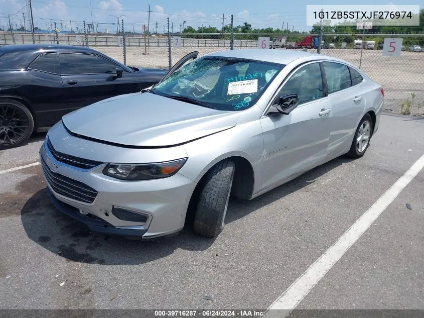 1G1ZB5STXJF276974 2018 Chevrolet Malibu 1Ls