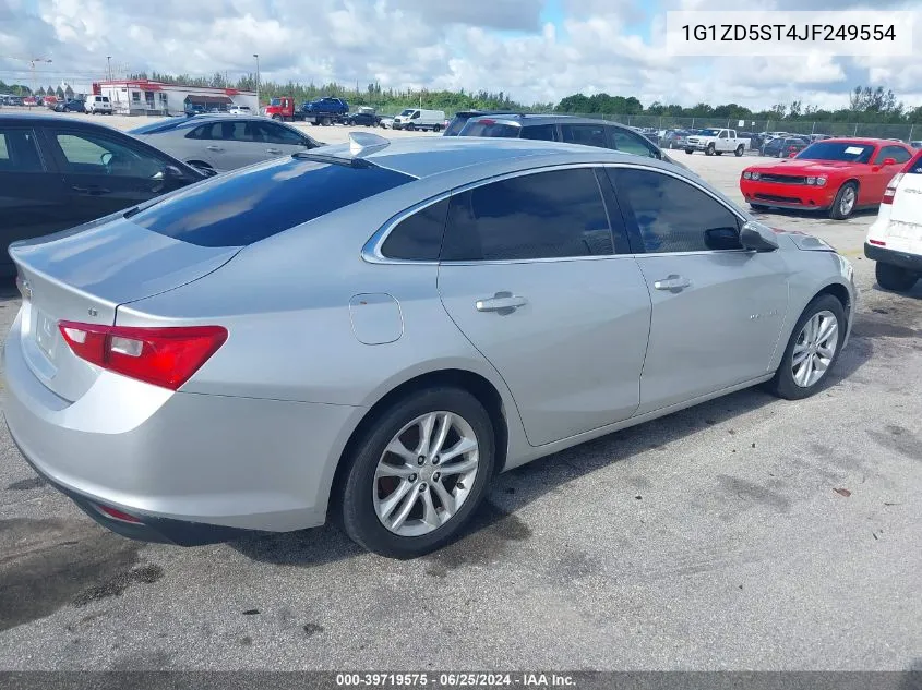 1G1ZD5ST4JF249554 2018 Chevrolet Malibu Lt