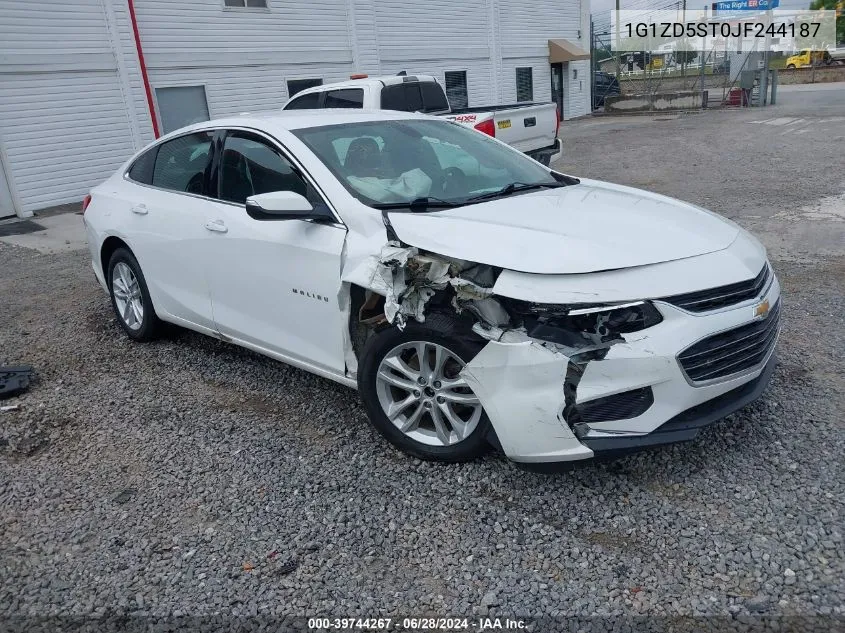 1G1ZD5ST0JF244187 2018 Chevrolet Malibu Lt