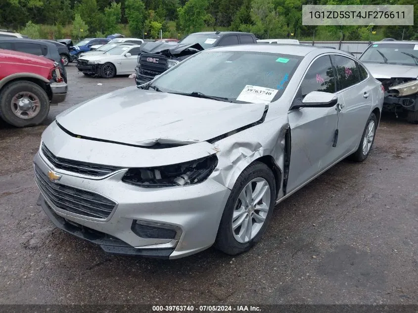 2018 Chevrolet Malibu Lt VIN: 1G1ZD5ST4JF276611 Lot: 39763740