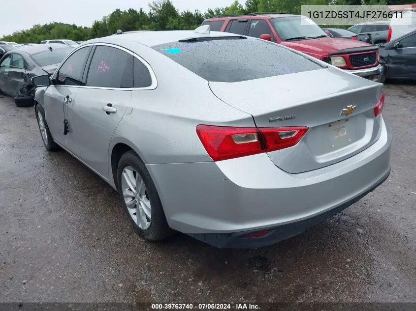 2018 Chevrolet Malibu Lt VIN: 1G1ZD5ST4JF276611 Lot: 39763740