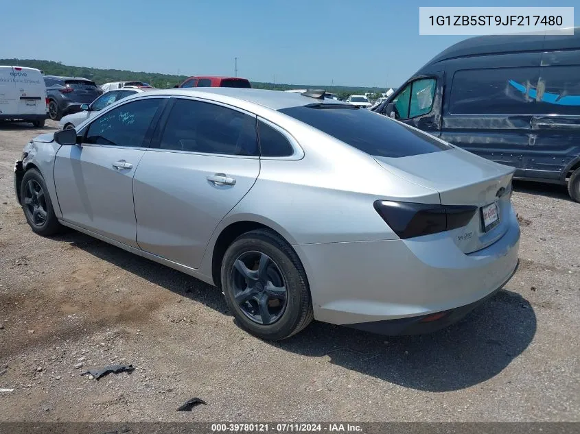 2018 Chevrolet Malibu 1Ls VIN: 1G1ZB5ST9JF217480 Lot: 39780121