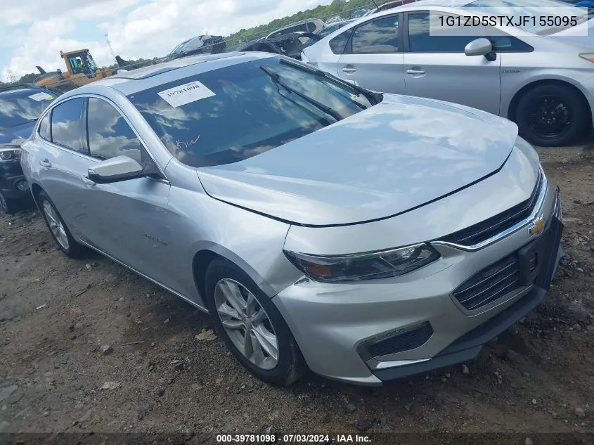 1G1ZD5STXJF155095 2018 Chevrolet Malibu Lt