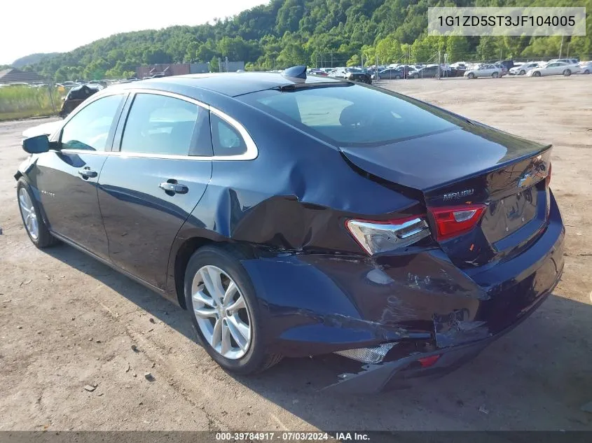 1G1ZD5ST3JF104005 2018 Chevrolet Malibu Lt