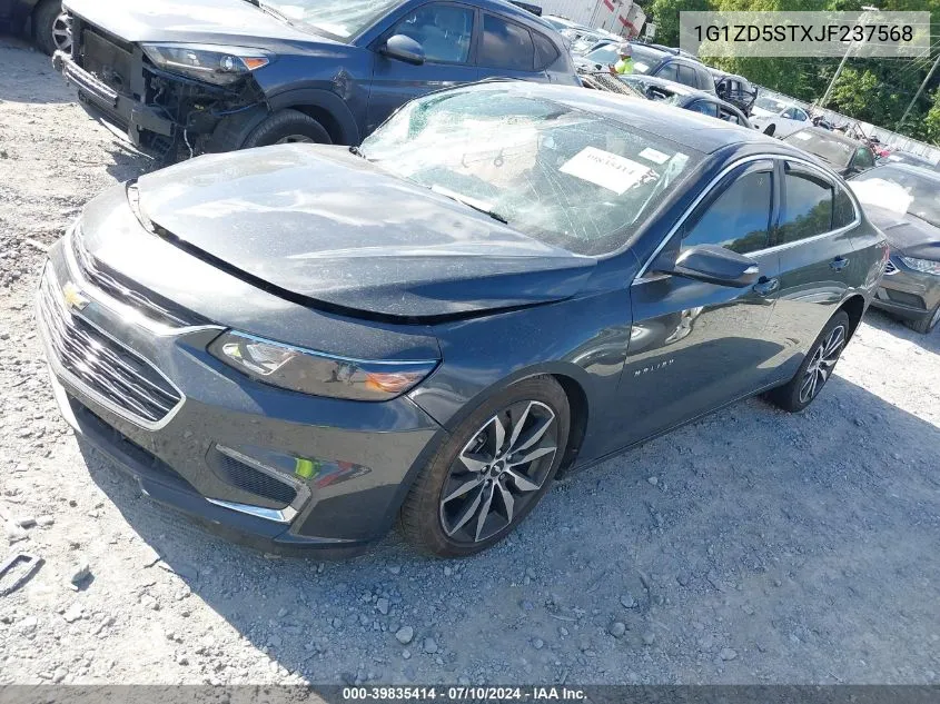 1G1ZD5STXJF237568 2018 Chevrolet Malibu Lt