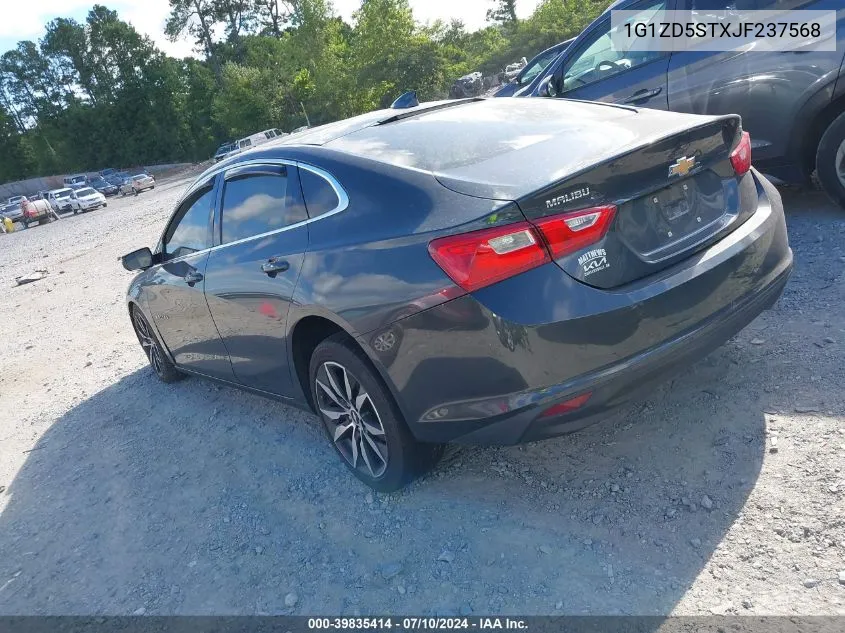 1G1ZD5STXJF237568 2018 Chevrolet Malibu Lt