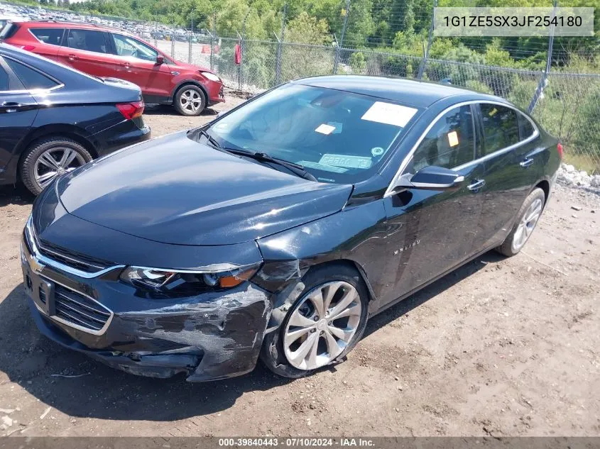 1G1ZE5SX3JF254180 2018 Chevrolet Malibu Premier