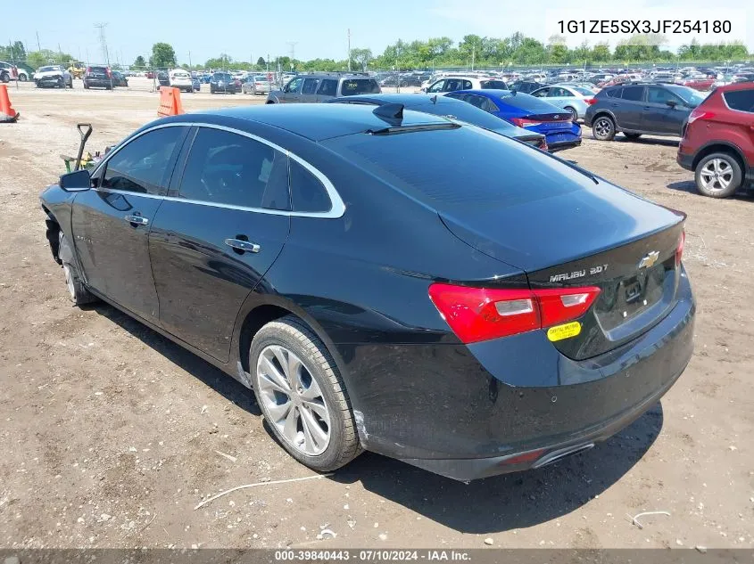 1G1ZE5SX3JF254180 2018 Chevrolet Malibu Premier