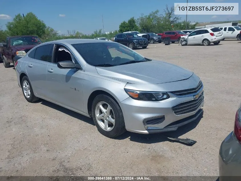 1G1ZB5ST6JF273697 2018 Chevrolet Malibu 1Ls