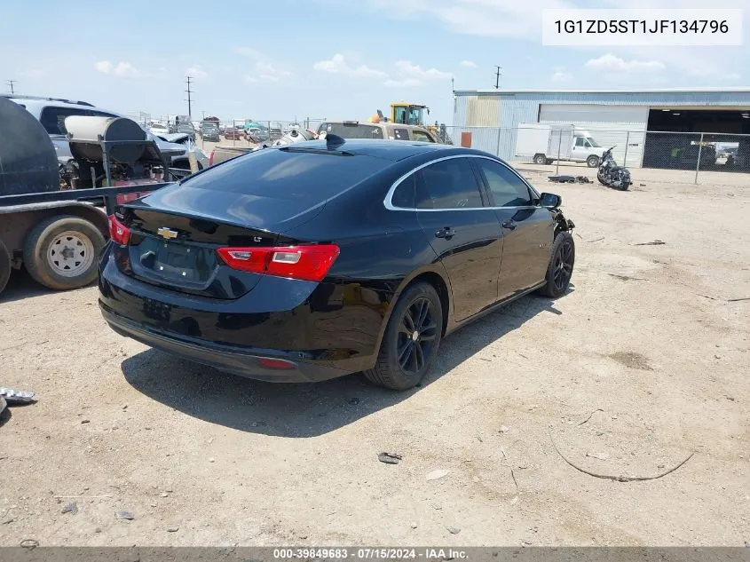 1G1ZD5ST1JF134796 2018 Chevrolet Malibu Lt