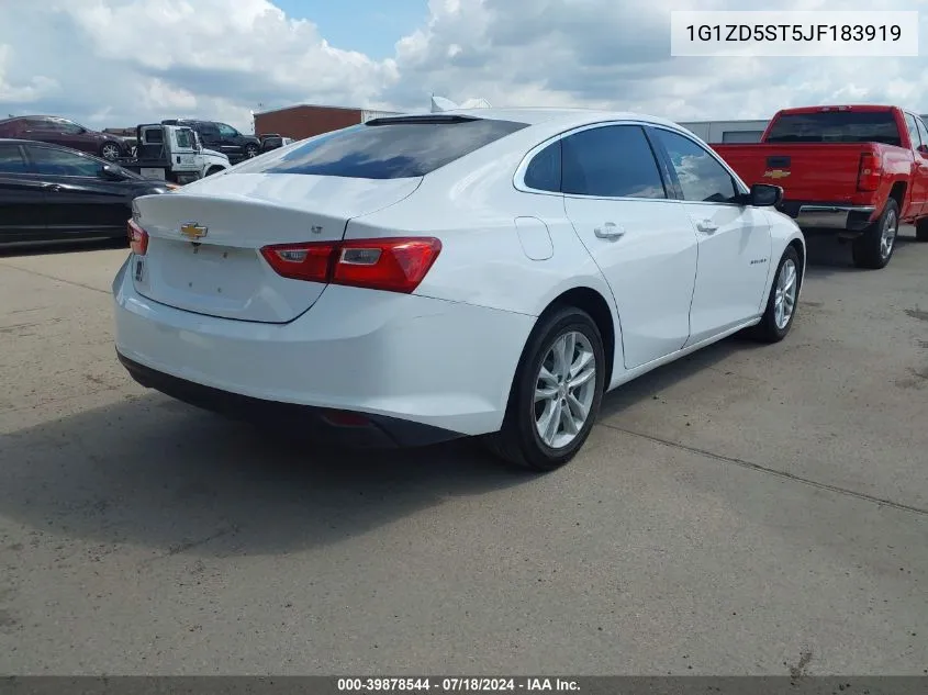 1G1ZD5ST5JF183919 2018 Chevrolet Malibu Lt