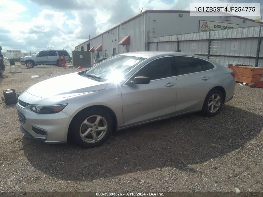 2018 Chevrolet Malibu 1Ls VIN: 1G1ZB5ST4JF254775 Lot: 39893576