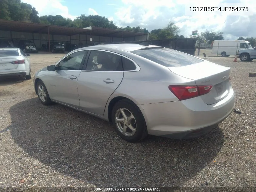 2018 Chevrolet Malibu 1Ls VIN: 1G1ZB5ST4JF254775 Lot: 39893576