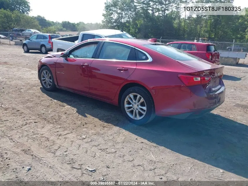 1G1ZD5ST8JF180335 2018 Chevrolet Malibu Lt