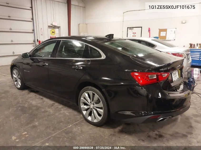 2018 Chevrolet Malibu Premier VIN: 1G1ZE5SX0JF101675 Lot: 39898539