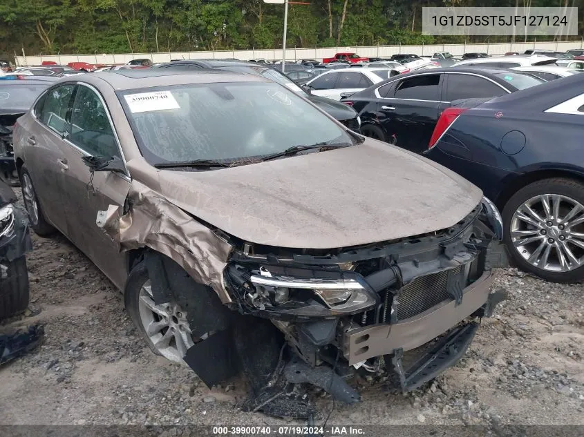 1G1ZD5ST5JF127124 2018 Chevrolet Malibu Lt