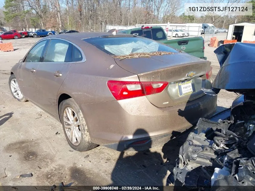 2018 Chevrolet Malibu Lt VIN: 1G1ZD5ST5JF127124 Lot: 39900740