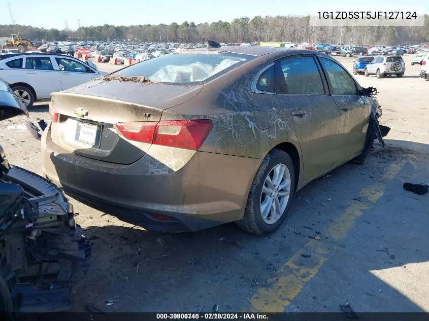 2018 Chevrolet Malibu Lt VIN: 1G1ZD5ST5JF127124 Lot: 39900740