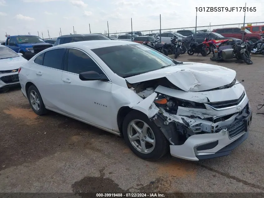 2018 Chevrolet Malibu 1Ls VIN: 1G1ZB5ST9JF175165 Lot: 39919488