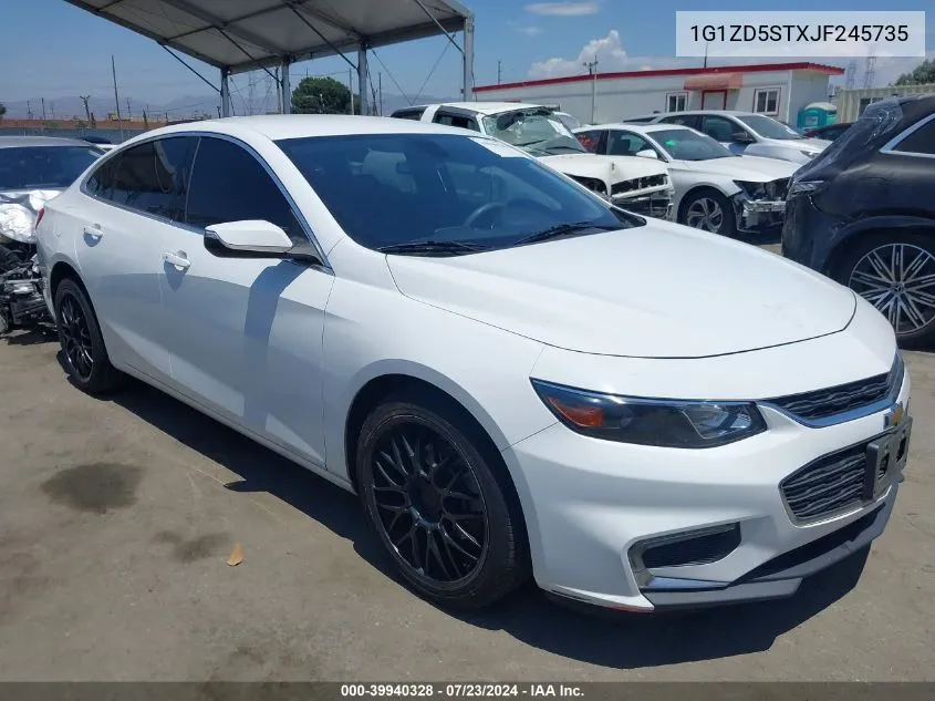 1G1ZD5STXJF245735 2018 Chevrolet Malibu Lt