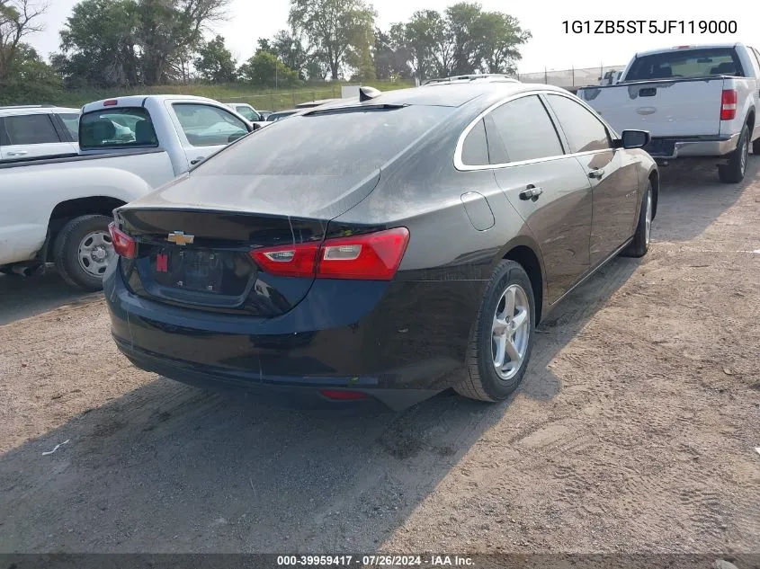 1G1ZB5ST5JF119000 2018 Chevrolet Malibu 1Ls